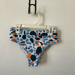 Colorful Bikini Bottoms with Matching Sarong
